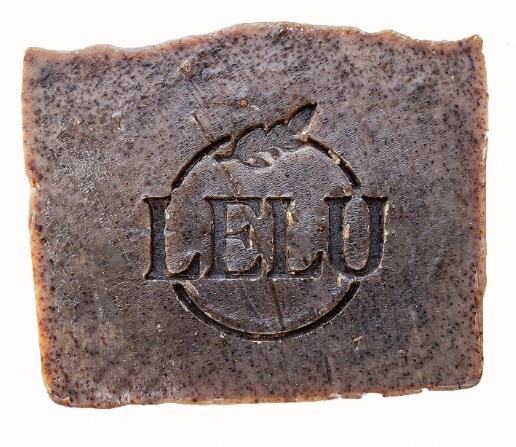 A Lavender & Cedar soap bar from LELU Soap Lab